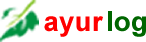 ayurlog_logo name